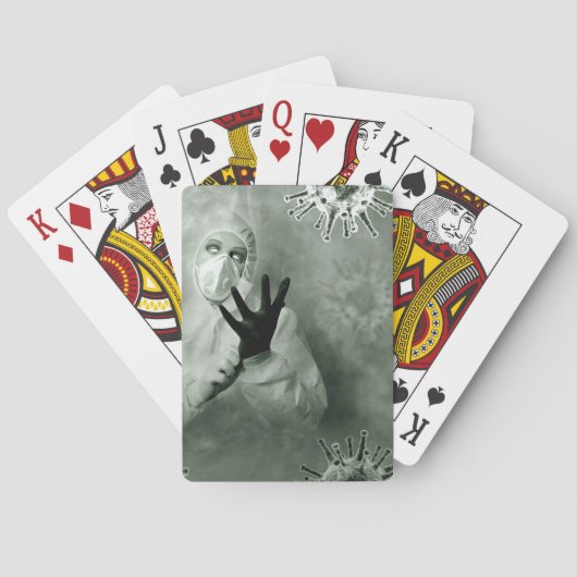 コロナウイルスナース トランプ (裏面)