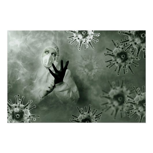 コロナウイルスナース ポスター (正面)