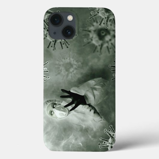 コロナウイルスナース Case-Mate iPhoneケース (裏面)