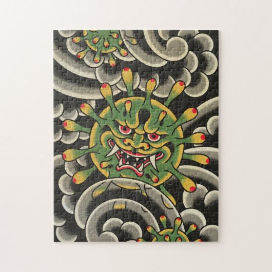 コロナウイルスパズル ジグソーパズル (縦)