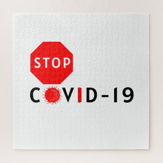 コロナウイルスパズル ジグソーパズル (縦)