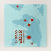 コロナウイルスパズル ジグソーパズル (横)