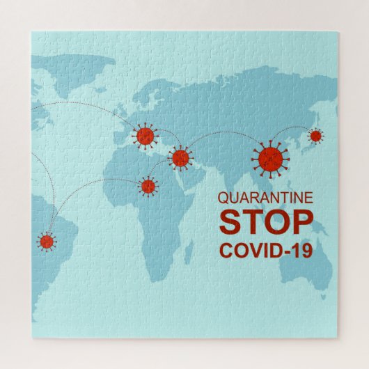 コロナウイルスパズル ジグソーパズル (縦)