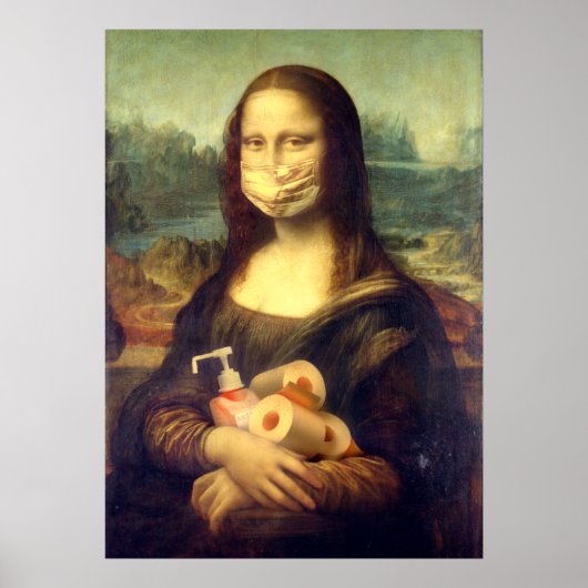 コロナウイルスポートレート ポスター (正面)