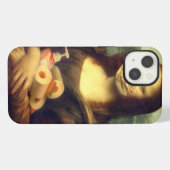 コロナウイルスポートレート iPhoneケース (裏面横)