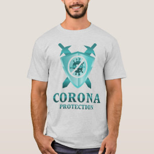 コロナウイルスメンズティー Tシャツ