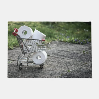 コロナウイルス保護マスクフロアマット ドアマット