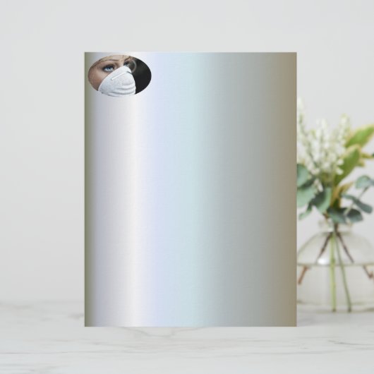 コロナウイルス保護マスク (スタンド正面)