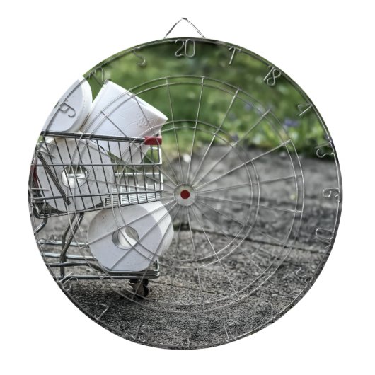 コロナウイルス保護マスク ダーツボード (正面)