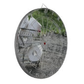 コロナウイルス保護マスク ダーツボード (正面左)