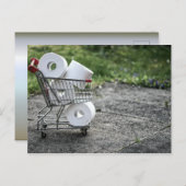 コロナウイルス保護マスク ポストカード (正面/裏面)