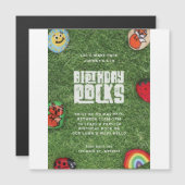 コロナウイルス子供の誕生日招待状 マグネット招待状 (正面/裏面)