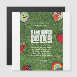 コロナウイルス子供の誕生日招待状 マグネット招待状