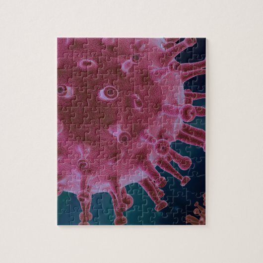 コロナウイルス微生物学 ジグソーパズル (縦)