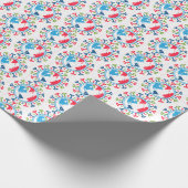 コロナウイルス流行世界 ラッピングペーパー (角)