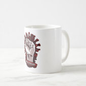 コロナウイルス生存者 コーヒーマグカップ (正面右)