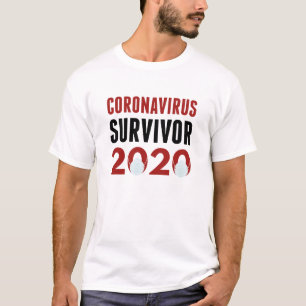 コロナウイルス生存者 Tシャツ