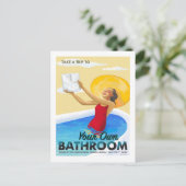 コロナウイルス観光局はがき ポストカード (スタンド正面)