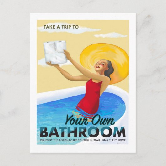 コロナウイルス観光局はがき ポストカード (正面)