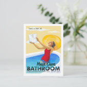 コロナウイルス観光局はがき ポストカード (スタンド正面)