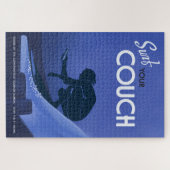 コロナウイルス観光局カウチサーフ ジグソーパズル (横)