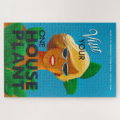 コロナウイルス観光局ハウスプラント ジグソーパズル (横)