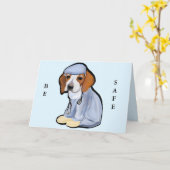 コロナウイルス カード (黄色い花)