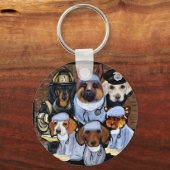 コロナウイルス キーホルダー (正面)