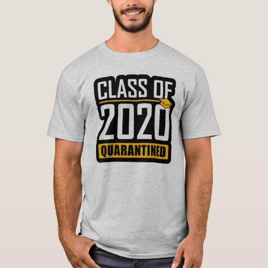 コロナウイルス – シニア – 2020年クラス検疫 Tシャツ (正面)