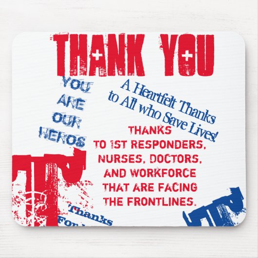 コロナウイルス マウスパッド (正面)