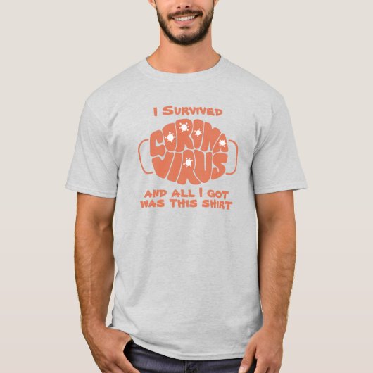 コロナウイルス – メンズティー Tシャツ (正面)