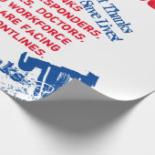 コロナウイルス ラッピングペーパー (角)