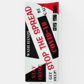 コロナウイルス 横断幕 (縦)