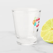 コロナウイルスCovid 19パンデミック検疫誕生日 ショットグラス (左)