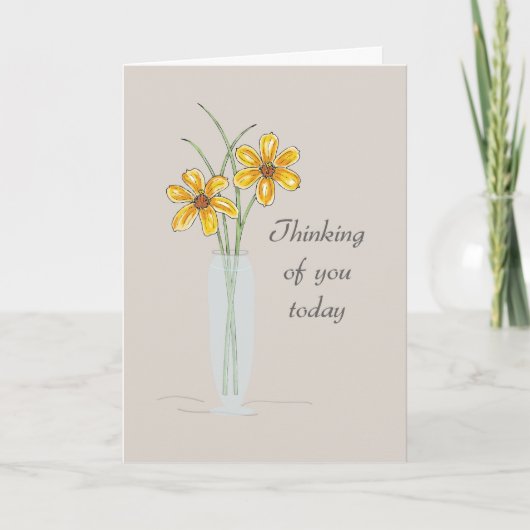 コロナウイ考えるルス·コヴィド·オブ·ユー·ユー·デイジー カード (正面)