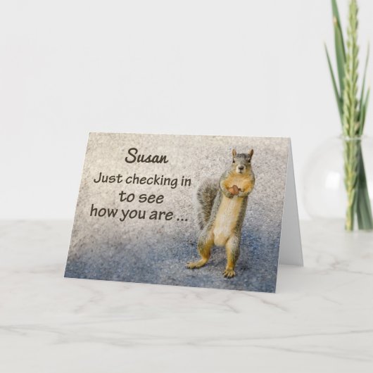 コロナウイ考えルス名前をカスタムするのリス カード (正面)