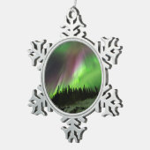 コロナオーロラ スノーフレークピューターオーナメント (右)