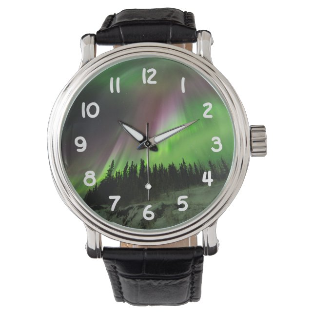 コロナオーロラ 腕時計 (正面)