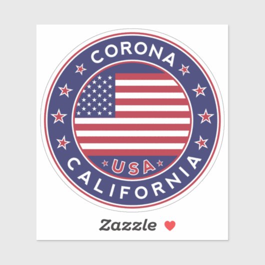 コロナカリフォルニア、コロナ シール (シート)