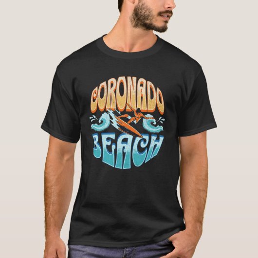 コロナドカリフォルニア Tシャツ (正面)
