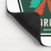 コロナドナショナルフォレストキャンプ マウスパッド (コーナー)