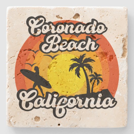 コロナドビーチ，カリフォルニア ストーンコースター (正面)