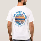 コロナドビーチ(C) Tシャツ (裏面)