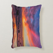 コロナド2号から太平洋上の夕日 アクセントクッション (正面(垂直))