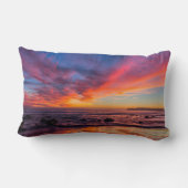 コロナド2号から太平洋上の夕日 ランバークッション (裏面)