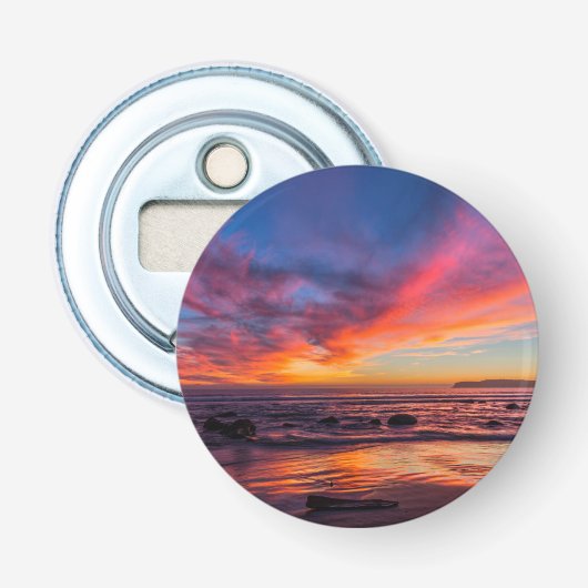 コロナド2号から太平洋上の夕日 栓抜き (正面)