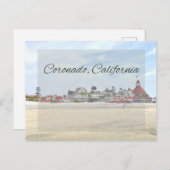 コロナド、カリフォルニアポストカード ポストカード (正面/裏面)