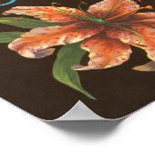 コロナリリーブランドヴィンテージクレートラベル ポスター (角)