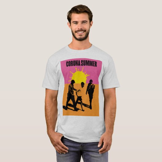 コロナ夏 Tシャツ (正面フル)