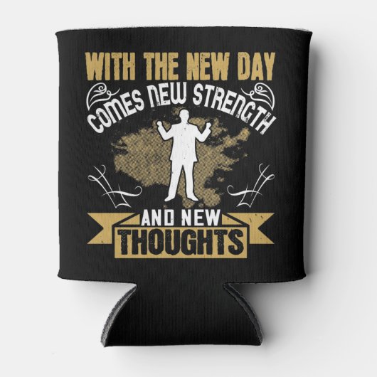 コロナ検疫ホームオフィスのスローガン 缶クーラー (正面)